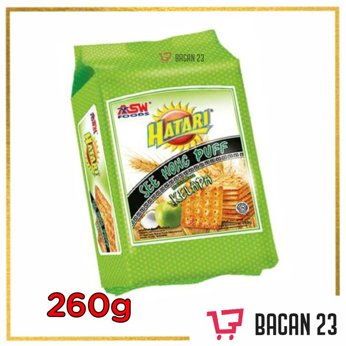 Gambar Hatari Biskuit Gabin (260g) ( Cream Crackers - See Hong Puff ) - kelapa dari Toko Bacan 23 undefined Tokopedia