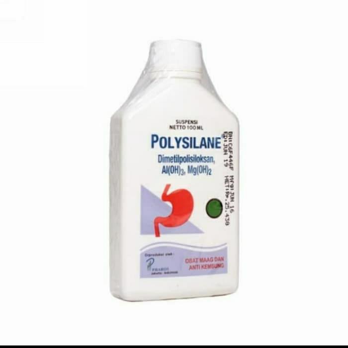Gambar Polysilane Cair 100ml /Obat Mag dan Kembung dari Kosme Jkt undefined Tokopedia