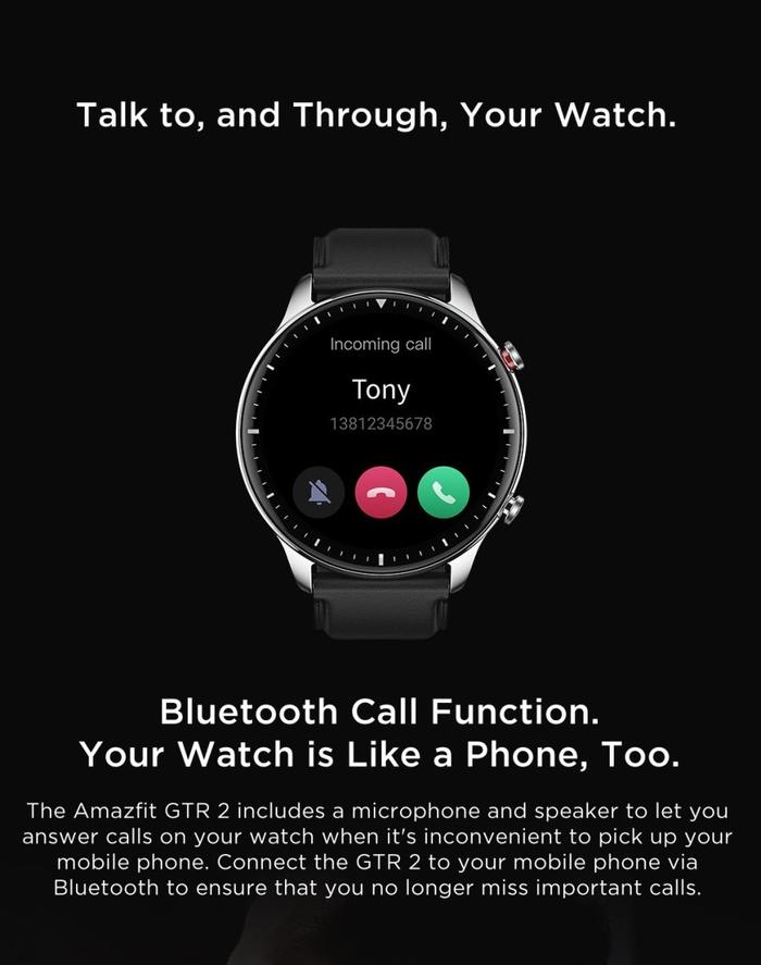 Smartwatch with call pickup function Clearance