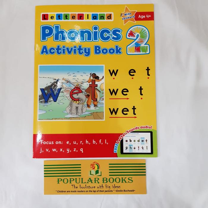 Gambar Letterland Phonics Activity Books ( with stickers ) - Activity Book 2 dari Popular Books Indonesia 1 undefined Tokopedia