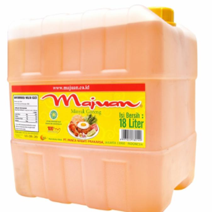 Gambar Minyak goreng majuan jerigen 18 L dari Minyak Kayamas undefined Tokopedia