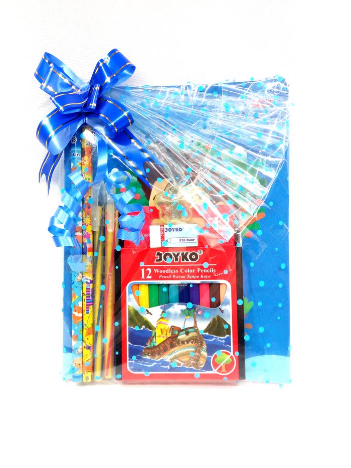 Gambar Paket Alat Tulis Sekolah, Set Alat Tulis, Alat Tulis Anak (KreaBiru) dari atkpedia undefined Tokopedia