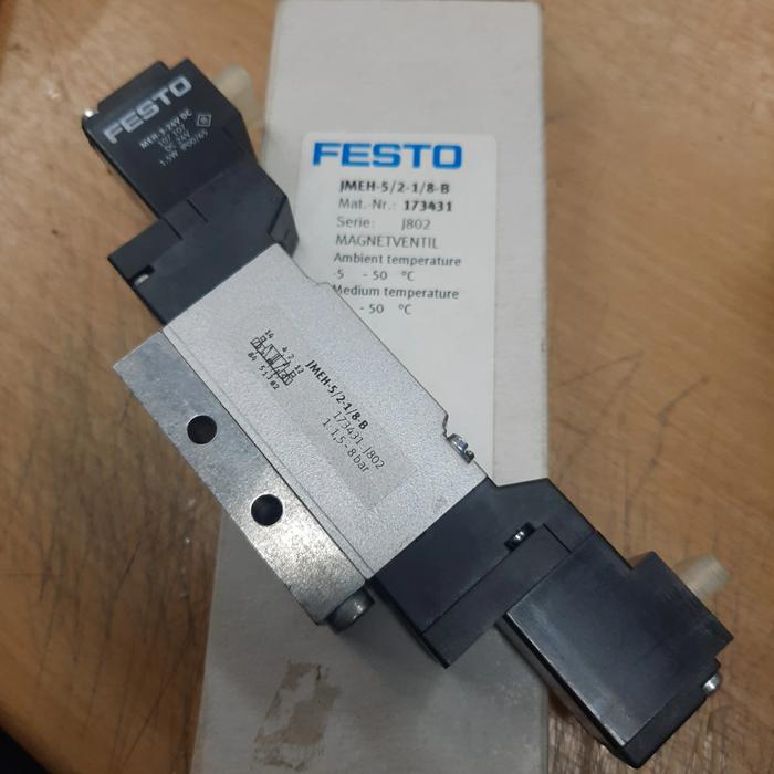 Électrovanne FESTO JMEH-5/2-1/8-B - Neuf - Pour Automatisme Industriel - Livraison Gratuite