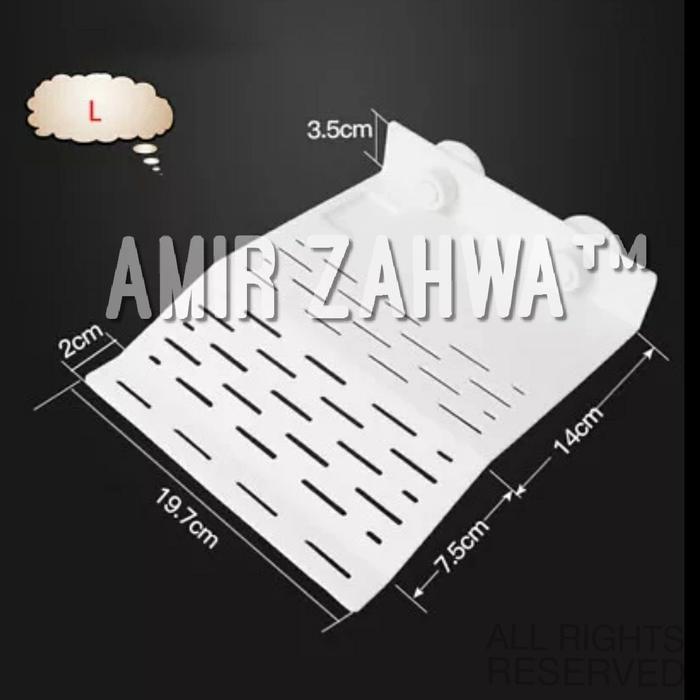 Gambar Tempat Jemur Kura-Kura Turtle Island Basking Ukuran L - Putih dari Amir Zahwa undefined Tokopedia