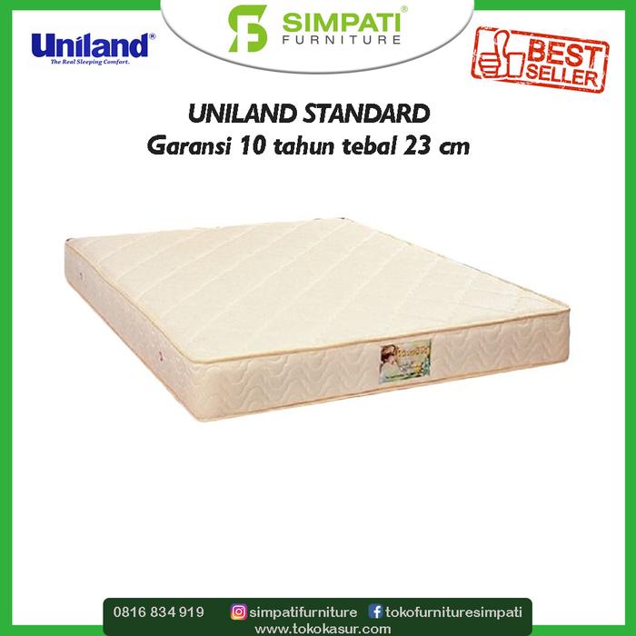 Gambar Spring Bed Termurah UNILAND 160x200 - Putih dari Simpati Furniture undefined Tokopedia