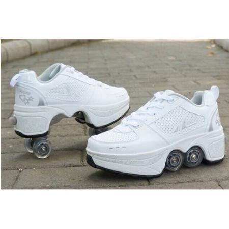 Gambar KICK ROLLER SHOES - ROLLERSHOES - SEPATU RODA - Putih, 43 dari K-Dunk Jkt Store undefined Tokopedia