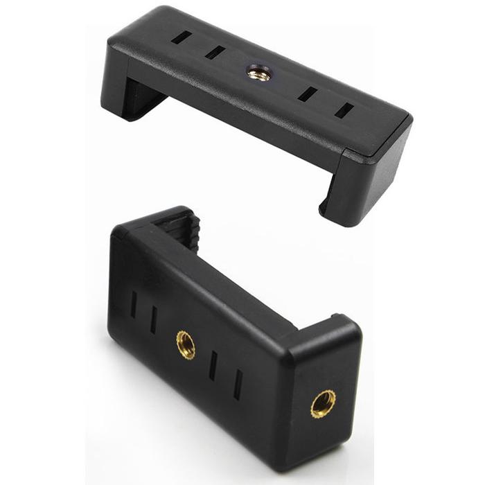 Gambar Universal Clamp for Smartphone with Dual Screw Hole 1/4 Inch Tripod dari Capybara Shop undefined Tokopedia