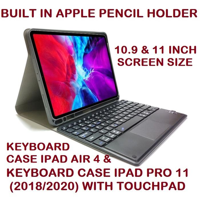 SMART KEYBOARD CASE IPAD PRO 11 INC 2018/2020 RK11C WITH TOUCHPAD di My  Honey Shop_new Tokopedia
