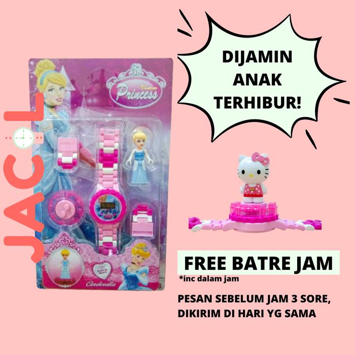 Gambar JAM TANGAN ANAK PEREMPUAN LEGO DISNEY PRINCESS CINDERELLA | JACIL - CINDER dari Jam tangan jacil undefined Tokopedia