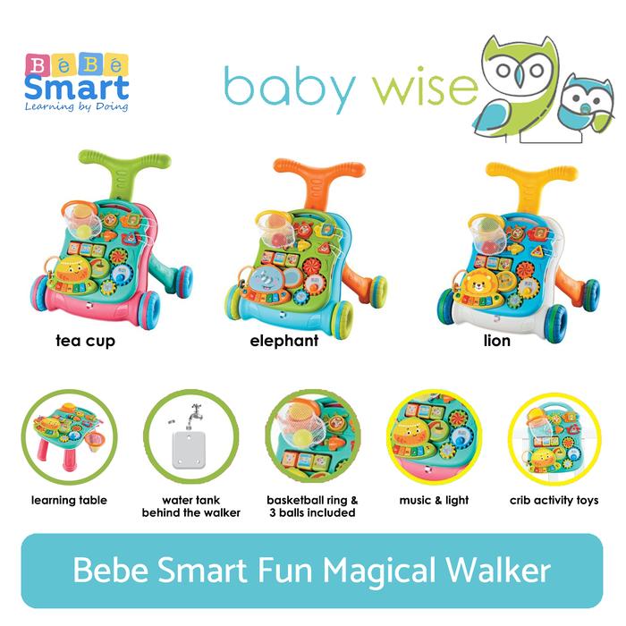 Gambar Bebe Smart Fun Magical Walker - Lion dari Baby Wise BSD undefined Tokopedia