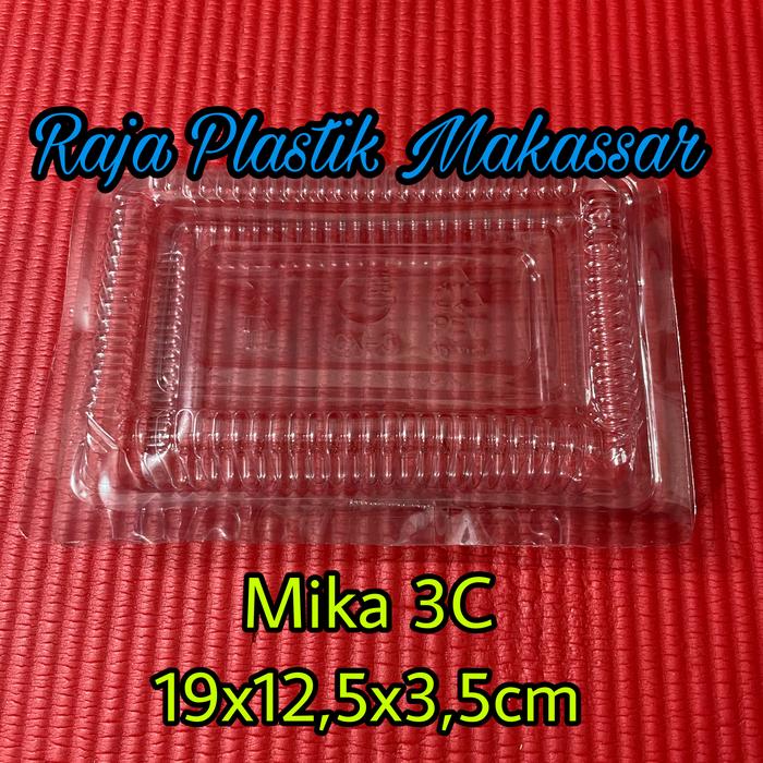 Gambar Mika Plastik Makanan 3C / Mika Plastik Kue 3C dari rajaplastikmakassar undefined Tokopedia