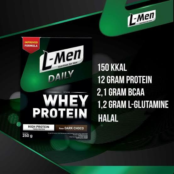 Gambar L-Men Whey Protein Daily Choco Dark dari VR King Shop undefined Tokopedia