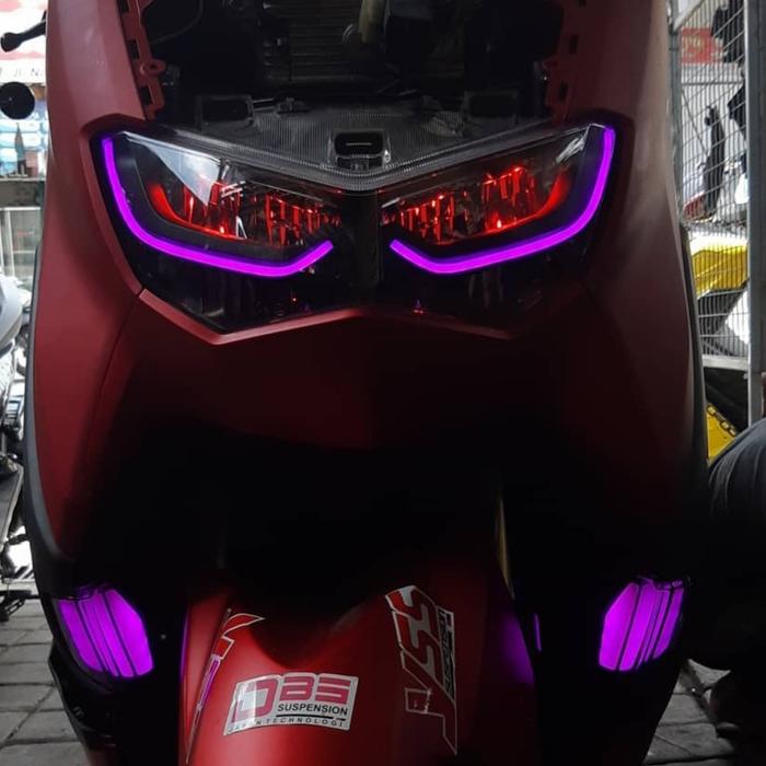 Gambar LAMPU SEIN DEPAN WUMING NMAX NEW UPGRADE UNGU dari ss speedshop13 undefined Tokopedia