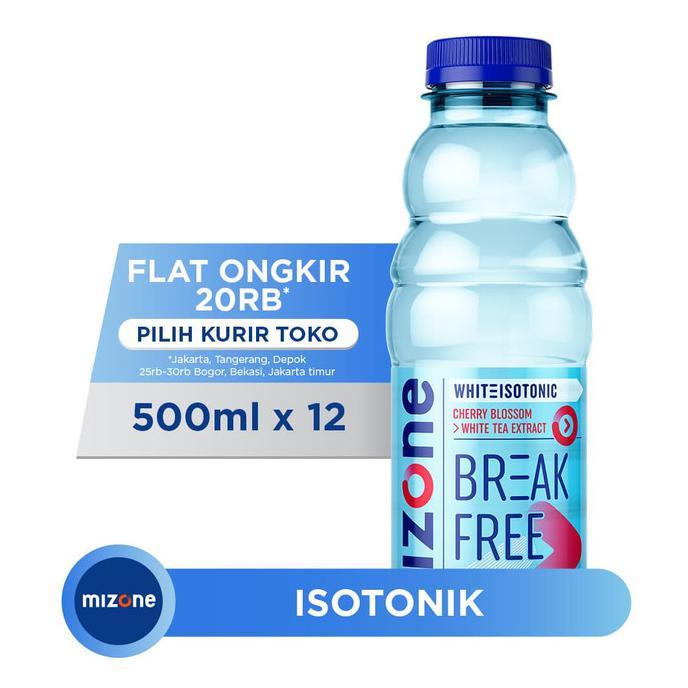 Gambar Mizone Isotonik Break Free Cherry Blossom 500ml (12 botol) terjamin dari costore5 undefined Tokopedia