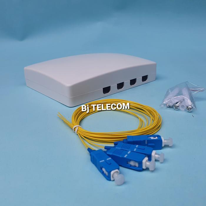Jual Roset fo 4core sc SM/ OTB wall 4core SC / ODF 4core SC lengkap ...