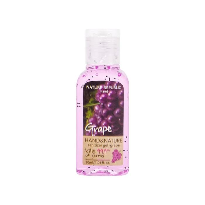 Gambar NATURE REPUBLIC Hand & Nature Sanitizer Mini Bottle 30ml - Grape dari NATURE REPUBLIC OFFICIAL undefined Tokopedia