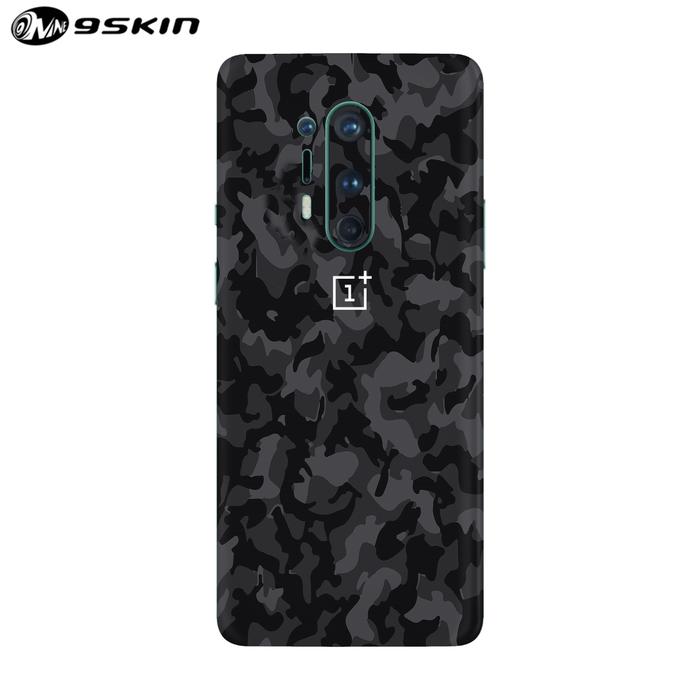 Gambar 9Skin - Premium Skin Protector for OnePlus 8 Pro - 3M Special Textures - Black Army, Back Only dari 9SKIN Premium undefined Tokopedia