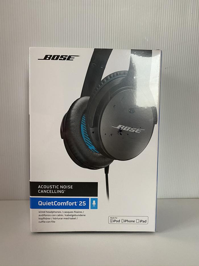 Bolle\u0026Raven - Adattatore wireless Bluetooth per cuffie Bose QuietComfort 25  (QC25) (bianco)