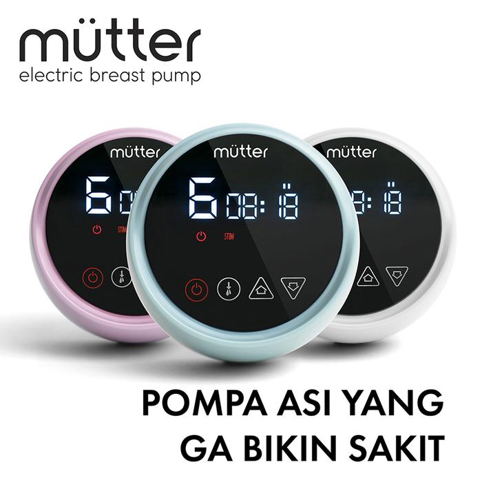 Gambar Mutter PEARL Breastpump Portable Chargeable Pompa ASI - Biru Muda dari Mutter undefined Tokopedia