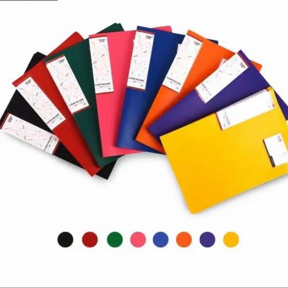 Gambar CLEAR HOLDER / DISPLAY BOOKS FOLDER ONE 20 POCKETS dari KALUNA.ATEKA undefined Tokopedia