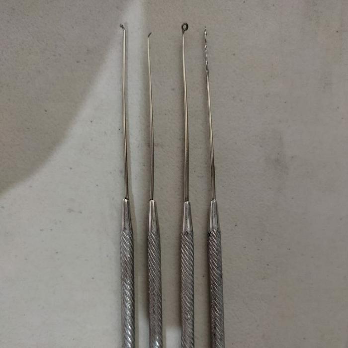 Gambar serumen ekstraktor set (4pc) dari Alkes THT undefined Tokopedia