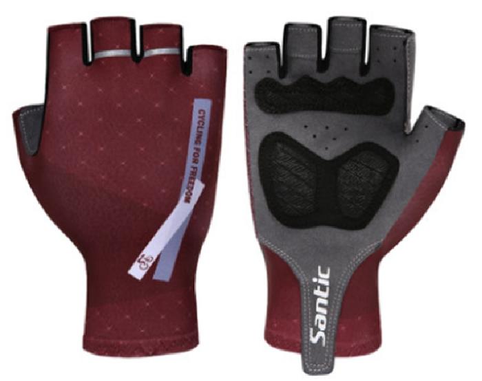 Gambar Sarung Tangan Sepeda Santic Aero - Chao - W0P061 Cycling Glove - Merah, M dari TOKO883 undefined Tokopedia
