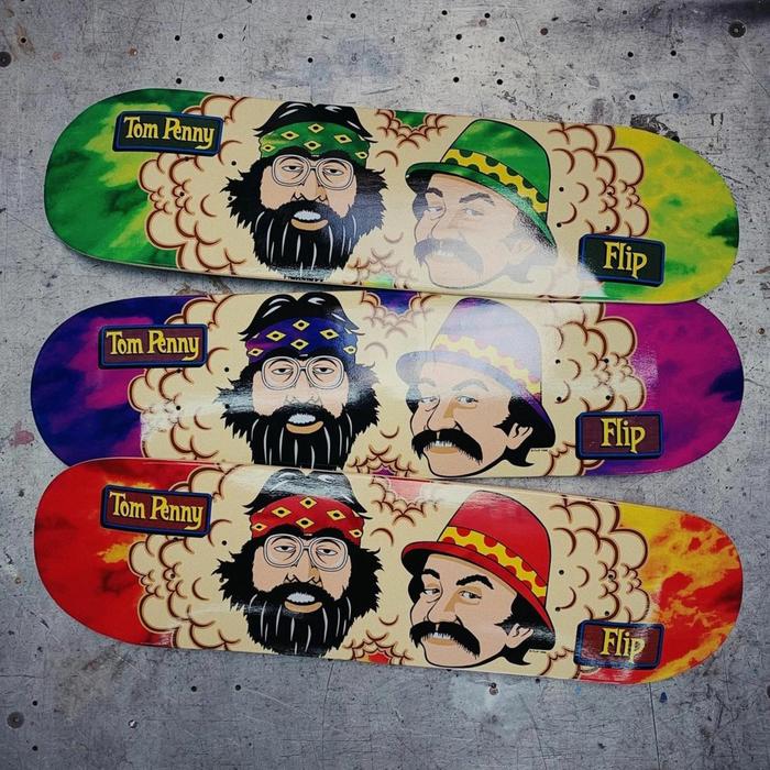 Deck De Skate FLIP Tom Penny "Cheech & Chong" - Série Limitée Best Friends - NEUF