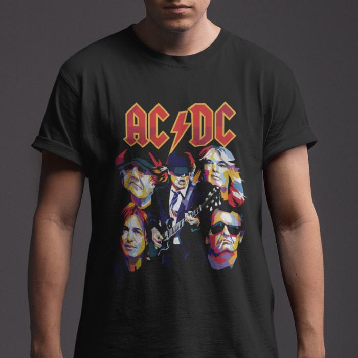 Jual Kaos Distro Band ACDC PREMIUM 2 