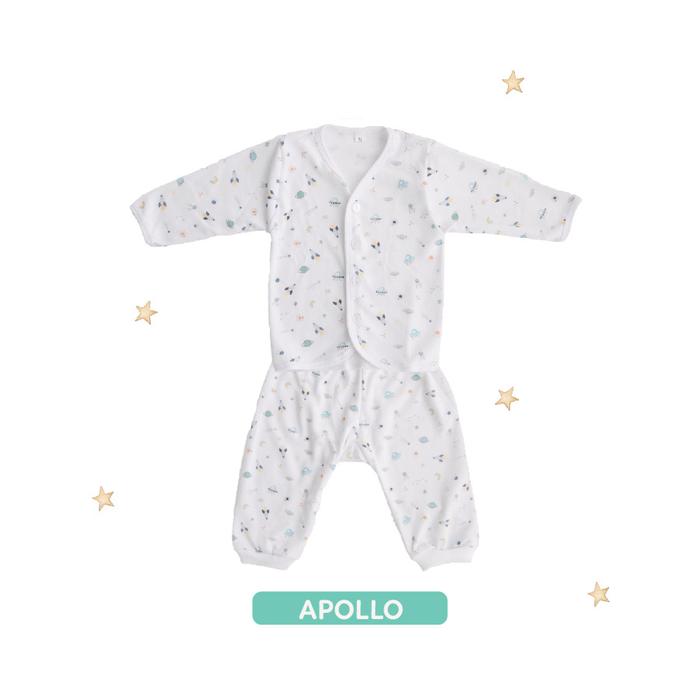 Gambar Cottonseeds Baby Long Sleeve Pajamas Set - Apollo, 6-12M dari cottonseedsindonesia undefined Tokopedia