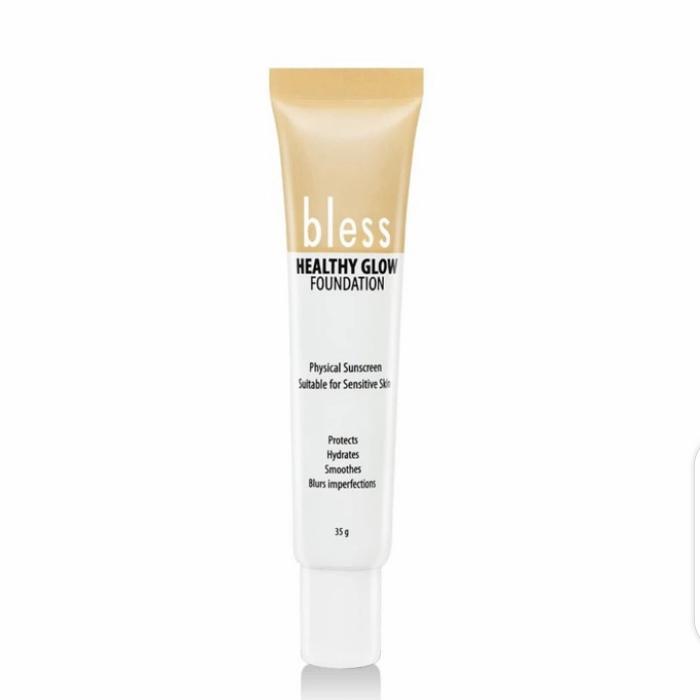 Gambar bless healthy glow foundation 35g - Nude Beige dari Kosmetikos Store undefined Tokopedia