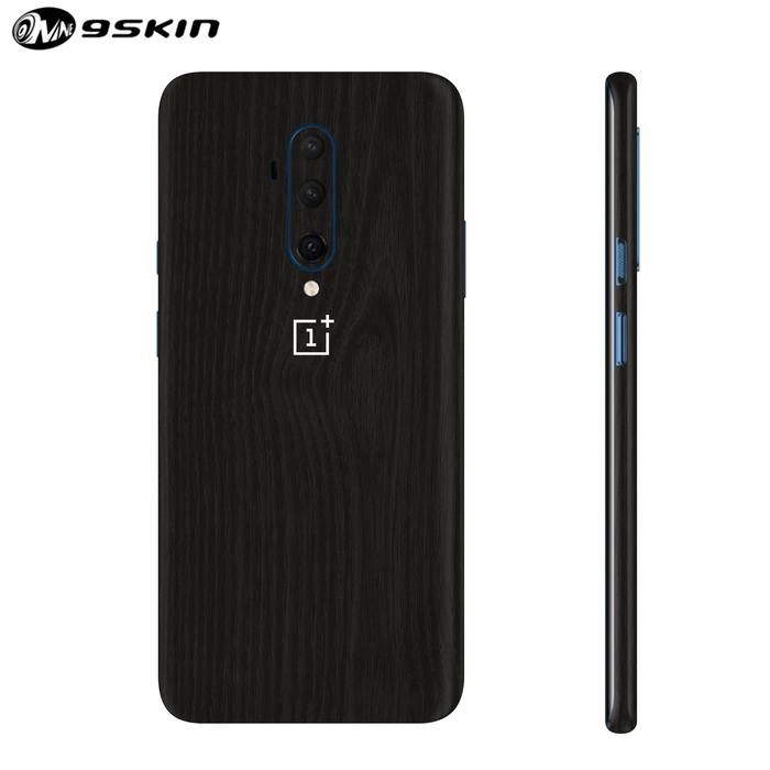 Gambar 9Skin - Premium Skin Protector for OnePlus 7T Pro - 3M Wood Textures - Black Wood, Back Only dari 9SKIN Premium undefined Tokopedia