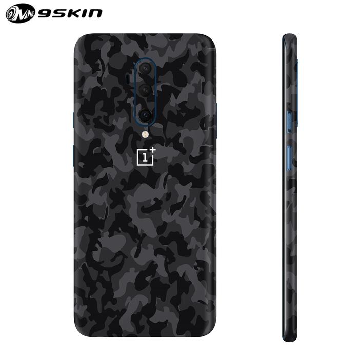 Gambar 9Skin-Premium Skin Protector Oneplus 7T Pro -3M Special Texture - Black Army, Back Only dari 9SKIN Premium undefined Tokopedia