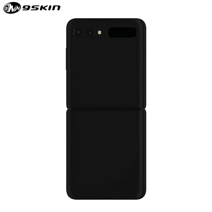 Gambar 9Skin - Premium Skin Protector For Samsung Z Flip - 3M Doff Colors - Black Doff, Back Only dari 9SKIN Premium undefined Tokopedia