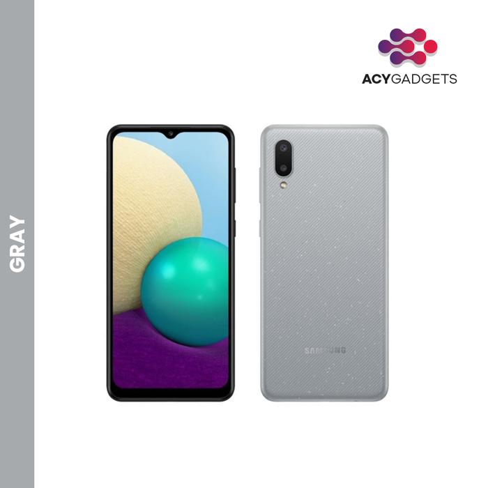 Gambar SAMSUNG GALAXY A02 3/32GB GARANSI RESMI SEIN - Gray dari ACY Gadget Official undefined Tokopedia