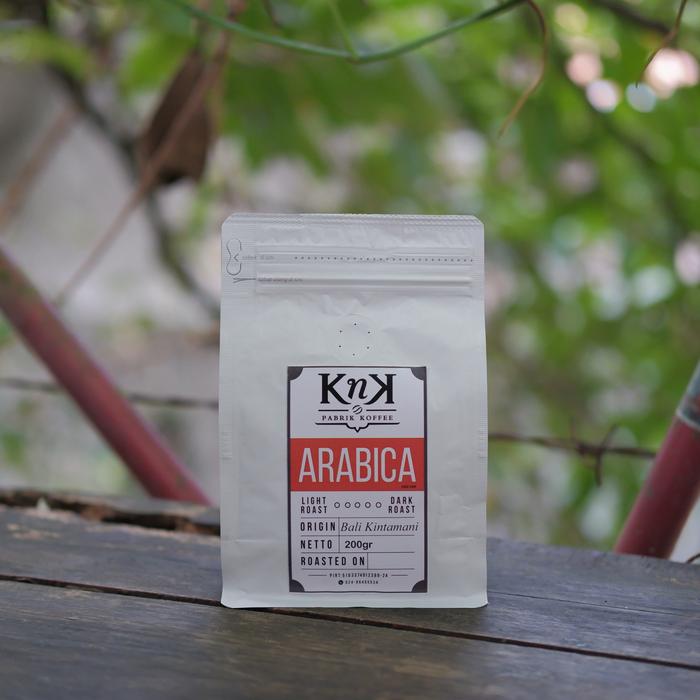 Gambar Kopi Arabika Bali Kintamani 200 Gram KNK Koffee - GILING HALUS dari Knk Koffee Resources undefined Tokopedia