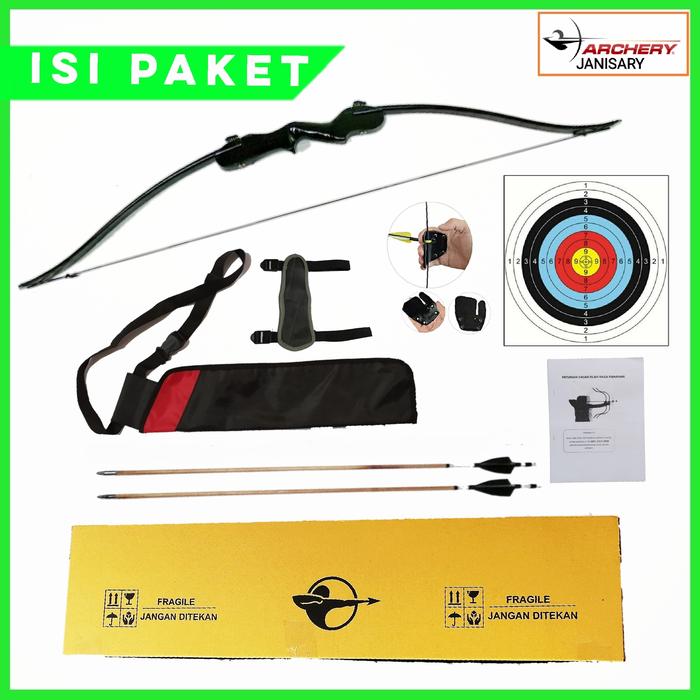 Gambar Busur Panah R40 Dewasa full set - Hitam Tauhid, laki laki dewas dari LUMBERJACK_NEW undefined Tokopedia