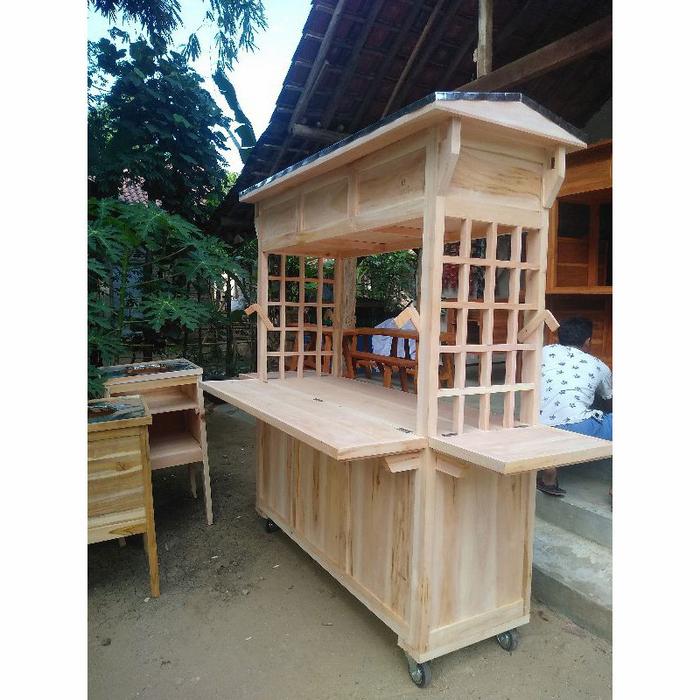 Gambar Gerobak Booth Model Jepang - TANPA PLITUR dari pakdebayatstore undefined Tokopedia