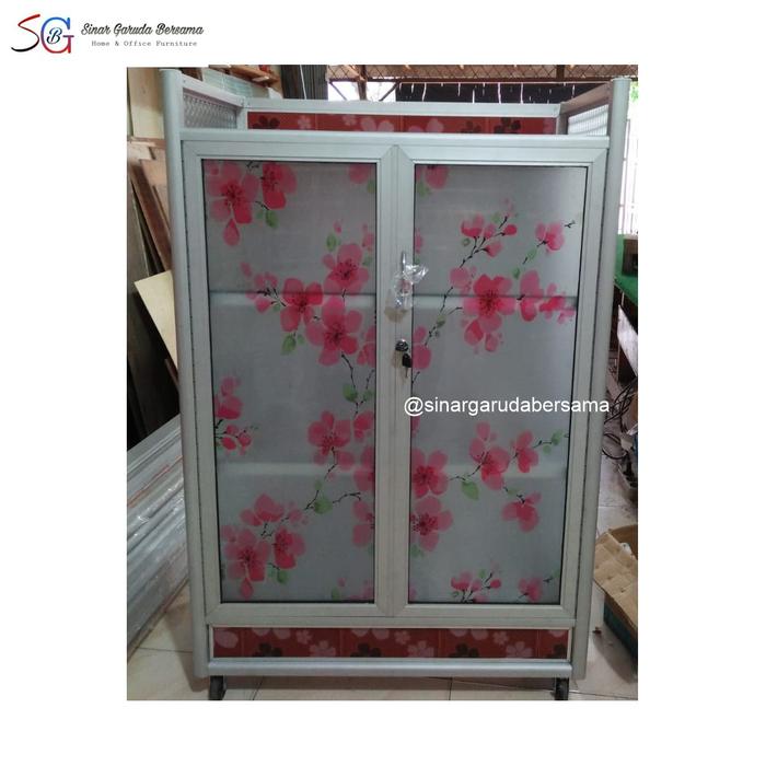 Gambar LEMARI PIRING DAPUR / LEMARI PIRING ALUMINIUM / LEMARI DAPUR ALUMINIUM - MODEL 10 dari Sinar Garuda Bersama undefined Tokopedia