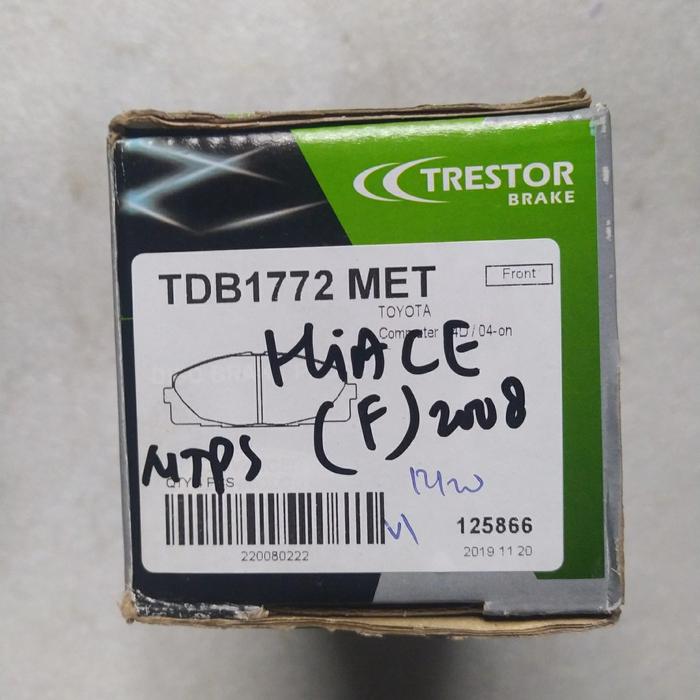 Gambar kampas rem depan hiace commuter dari eka jaya otista undefined Tokopedia