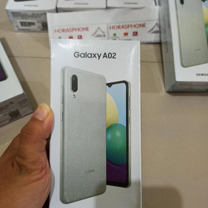 Gambar Samsung Galaxy A02 RAM 3/32 GB - Grey dari Horasphone undefined Tokopedia