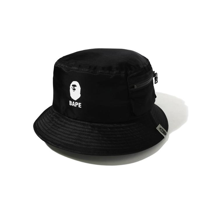 Bape Military Logo Bucket Pocket Hat 
