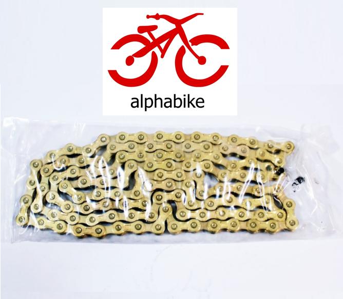 Jual RANTAI SEPEDA PYC MTB 10 SPEED GOLD 116L CHAIN SP