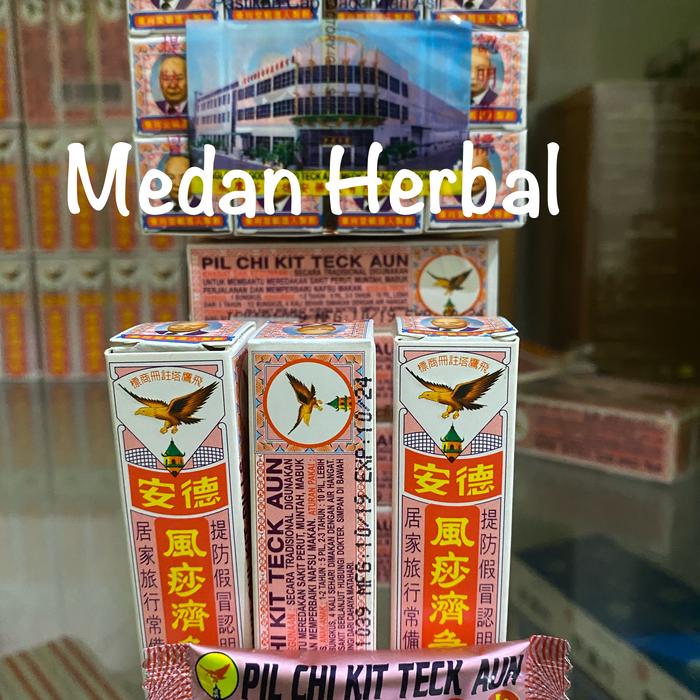 Jual Pil Chi Kit Tek Aun Feng Sha Wan Grosir Kota Medan Medan Herbal Tokopedia