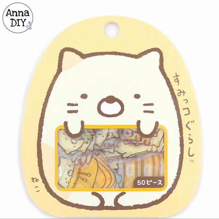 Gambar Kawaii Sumikko Gurashi Sticker Pack / Stiker Jepang Lucu Scrapbook DIY - Neko dari Anna DIY undefined Tokopedia