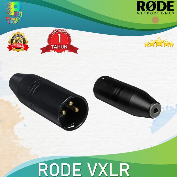 Jual Rode VXLR 3.5mm TRS Female to XLR 