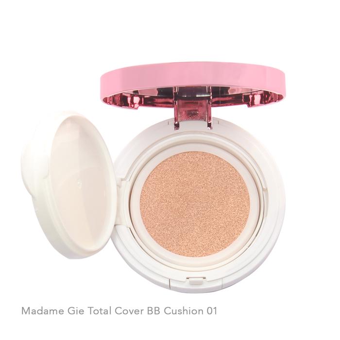 Gambar Madame Gie Total Cover BB Cushion - BBC01 dari Madame Gie Cosmetics undefined Tokopedia