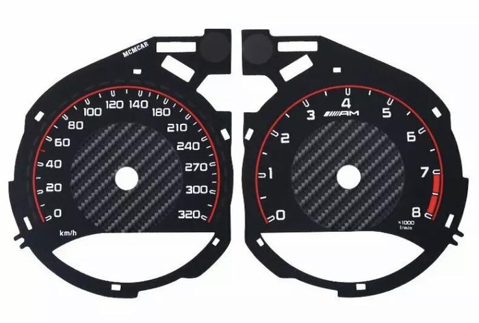 Gambar c63 AMG speedo upgrade W205 dari SHIFT_IND undefined Tokopedia