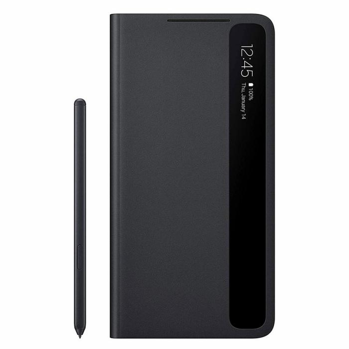 SMART LED COVER with S Pen S21 Ultra 100% Original Samsung Hitam