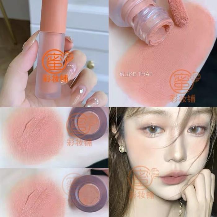 Gambar BLUSH ON MATTE KOREA ( NEW ) WATERPROOF TAHAN LAMA PERONA PIPI - Like That dari HOLLAYEPPO undefined Tokopedia