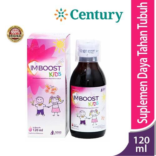Gambar IMBOOST SIRUP 120ML / SUPLEMEN / DAYA TAHAN TUBUH / VITAMIN dari Apotik Century undefined Tokopedia